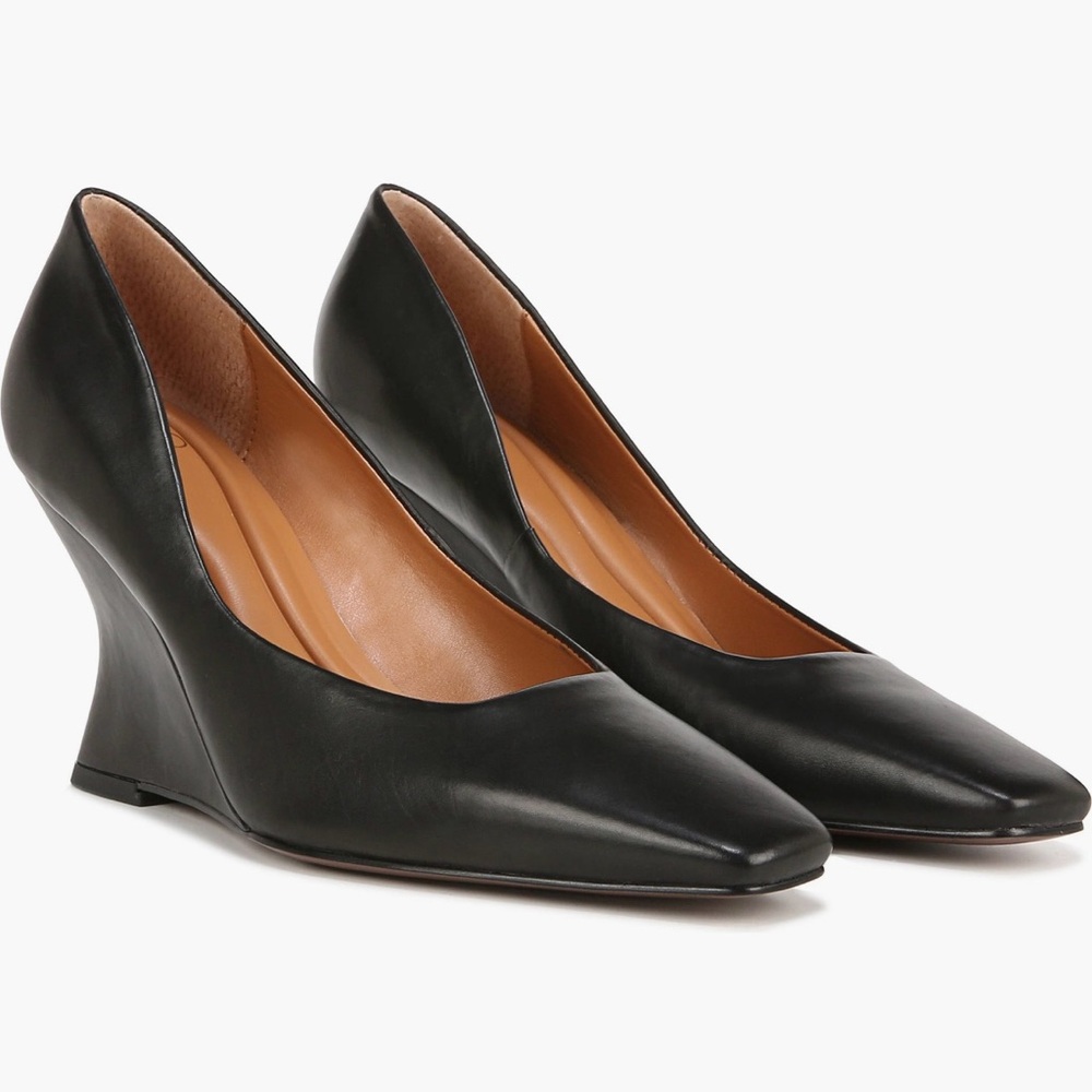 Carina Square Toe Wedge Pump by Franco Sarto